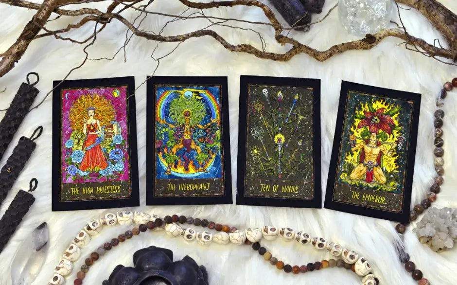 4 Card Daily Tarot Reading Spread to Seize Your Day
