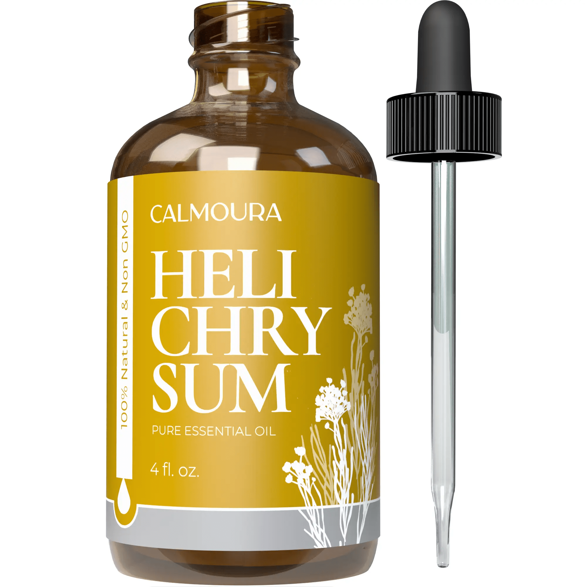 Helichrysum Oil (4Oz) — USDA Organic - Calmoura product image