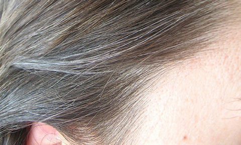 premature graying: neem oil, calmoura