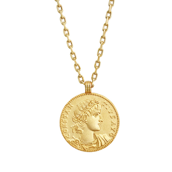 Widow's mite store coin necklace