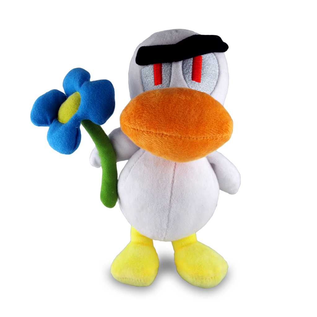 quacking duck soft toy