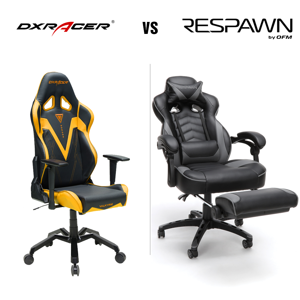 dxracer vs respawn 2020 comparaison  chairs4gaming canada
