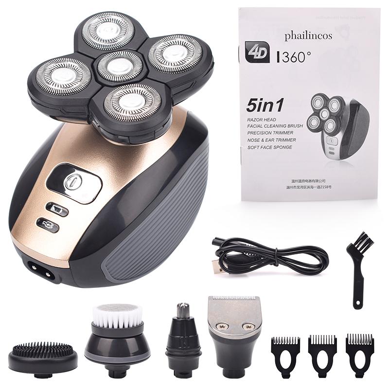 wiktok men's 5 in 1 electric shaver