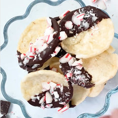 Sweet and Salty Dessert Recipes and Ideas Using Popchips - Peppermint Chocolate