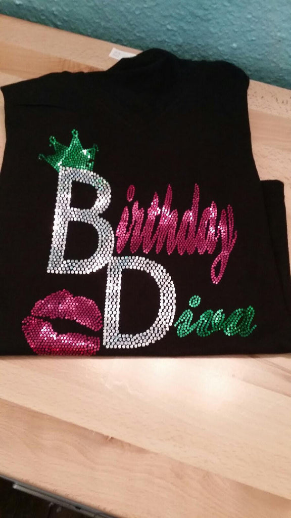 birthday diva shirts