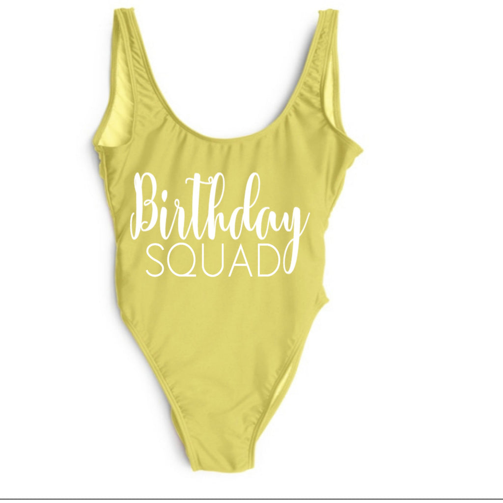 birthday squad bathing suit