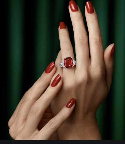 Graff Ruby Ring Model