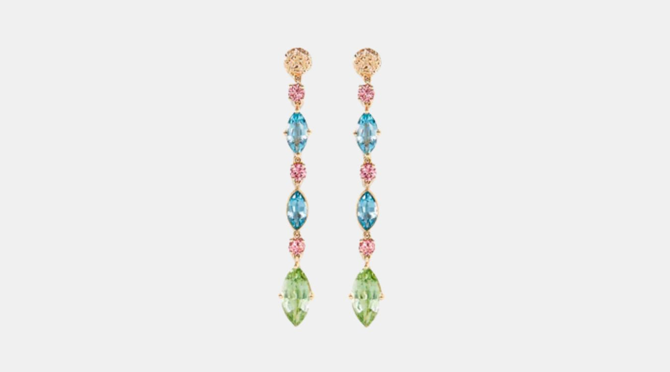 gemstone earrings eva gems & jewels