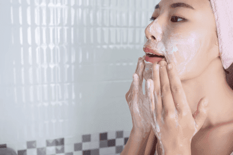 After Applying Nivea’s Best Face Wash, Massage it onto your Face
