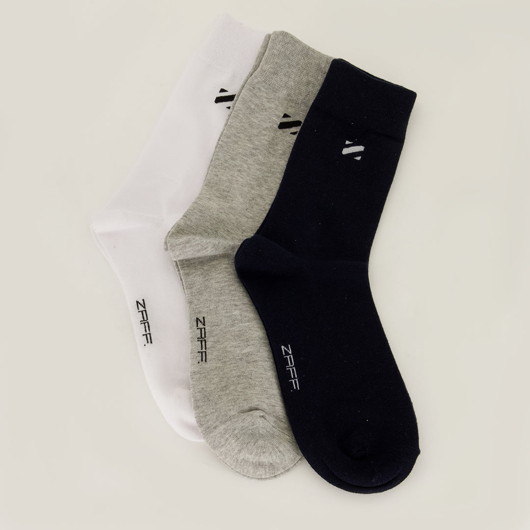 3 Pack Ankle Socks.Z Icon Jacquard Branding - Fashion Fusion 89.99 Fashion Fusion