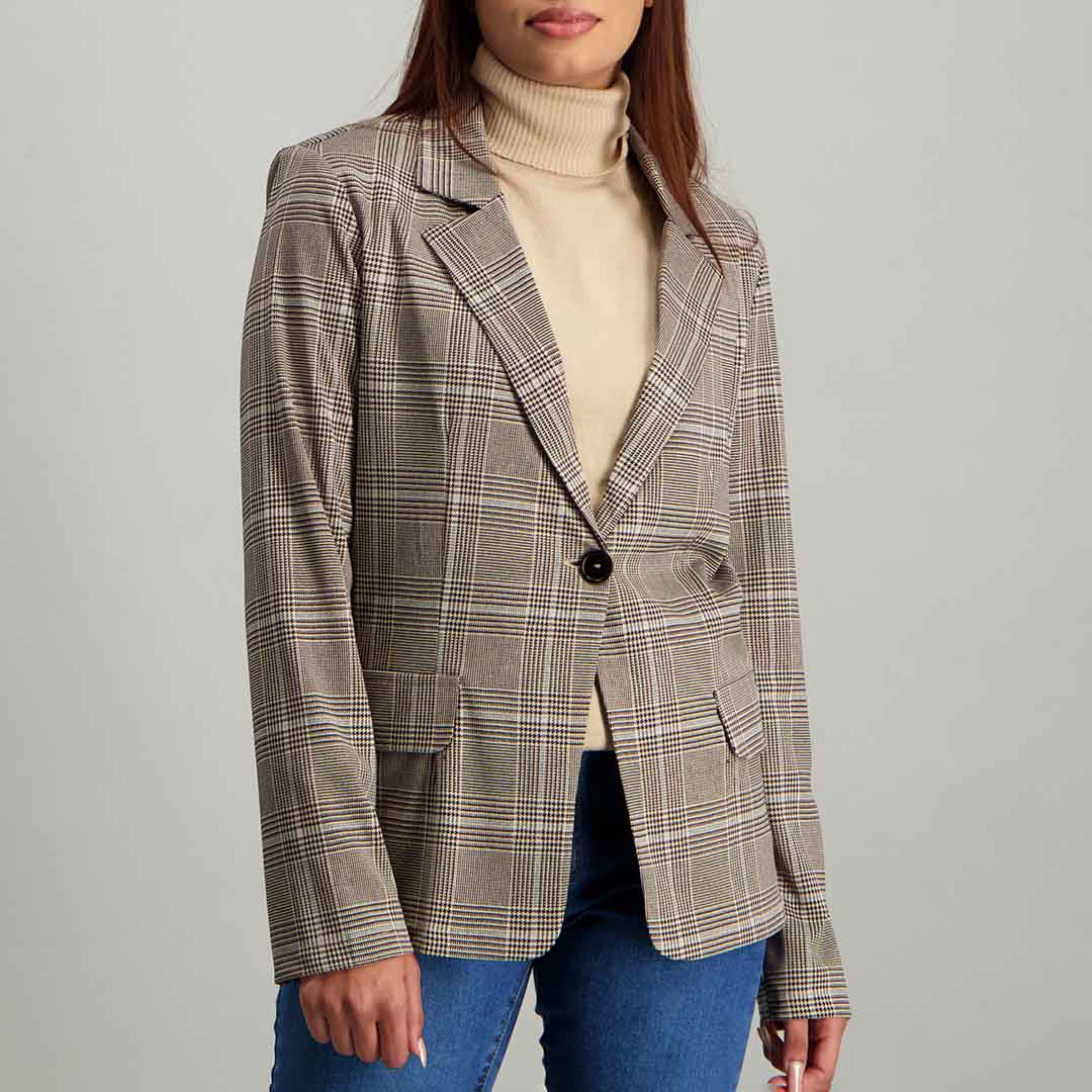 Check Suit Jacket - Fashion Fusion 149.00 Fashion Fusion