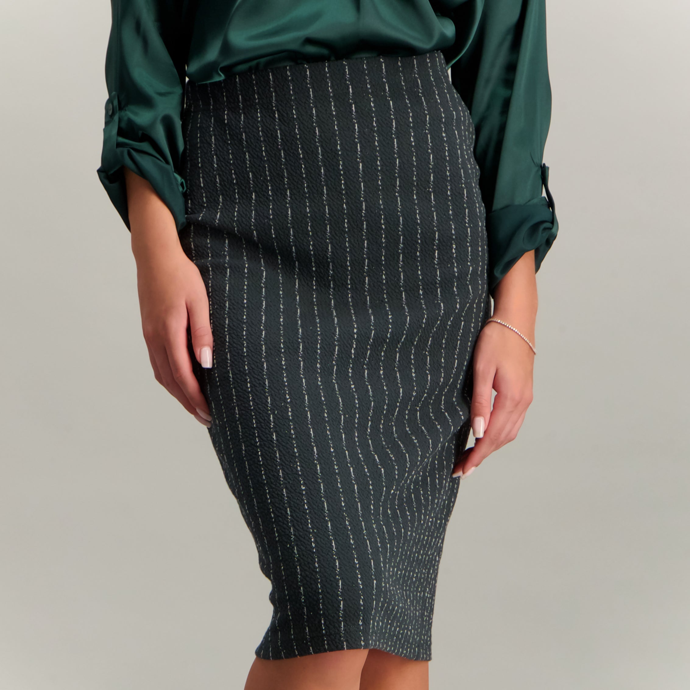Alora Skirt With Stitching - Fashion Fusion 69.99 Fashion Fusion