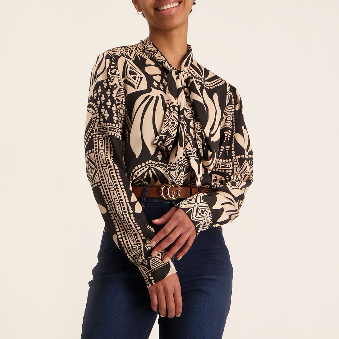 Printed Blouse - Fashion Fusion 249.99 Fashion Fusion