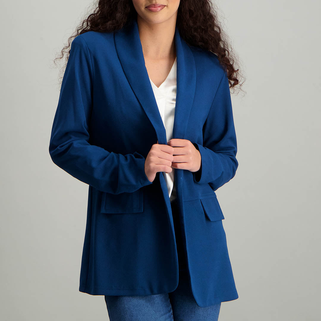 ELASTICATED DETAIL BLAZER - Fashion Fusion 199.99 Fashion Fusion