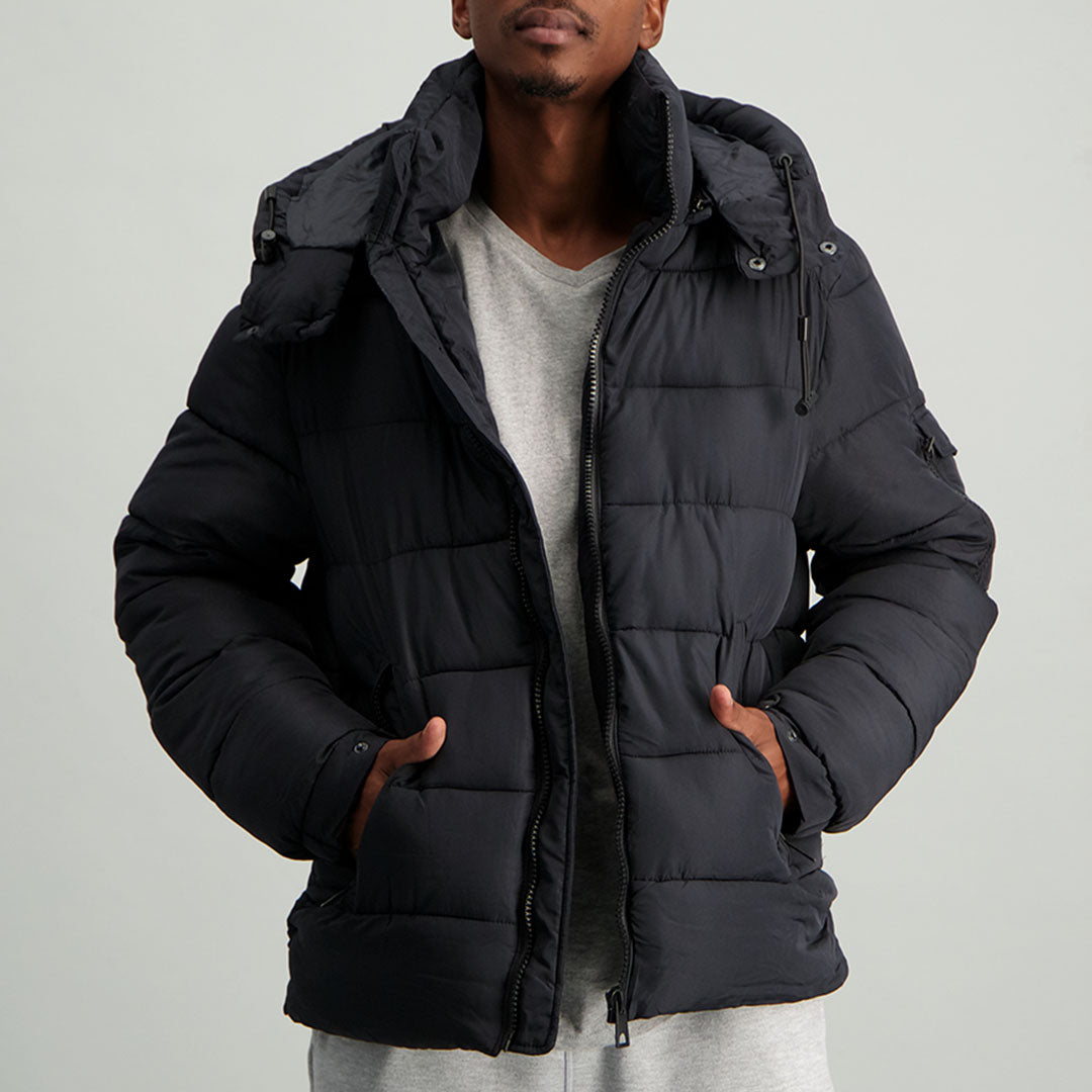 Padded Hooded Jacket. - Fashion Fusion 389.99 Fashion Fusion