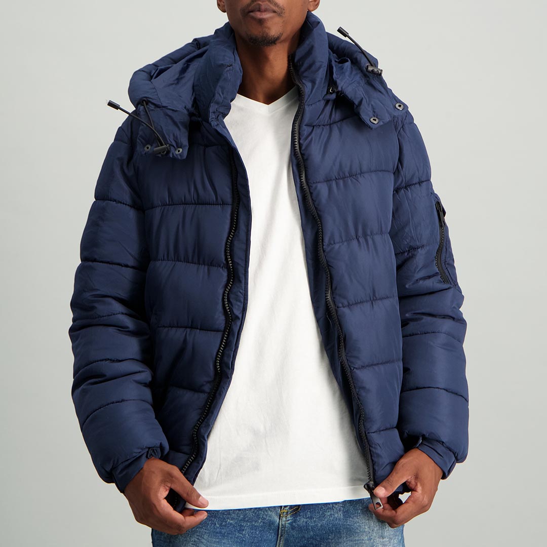 Padded Hooded Jacket. - Fashion Fusion 389.99 Fashion Fusion