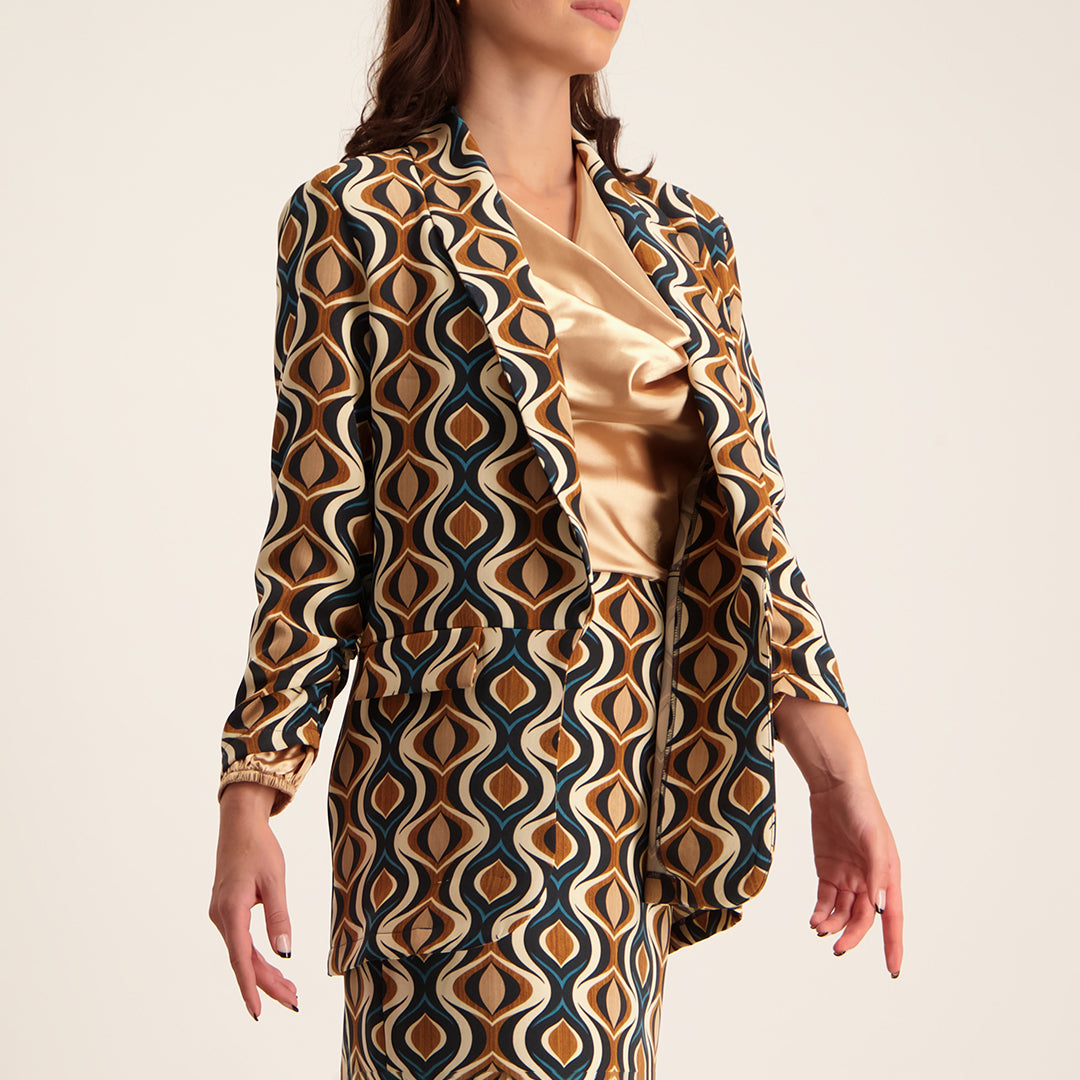 Printed Blazer - Fashion Fusion 299.99 Fashion Fusion