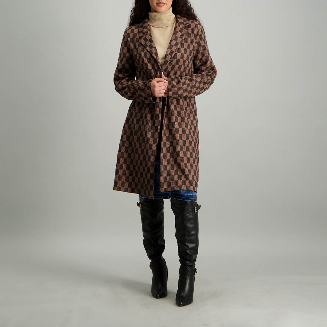 CHECK COAT - Fashion Fusion 149.00 Fashion Fusion