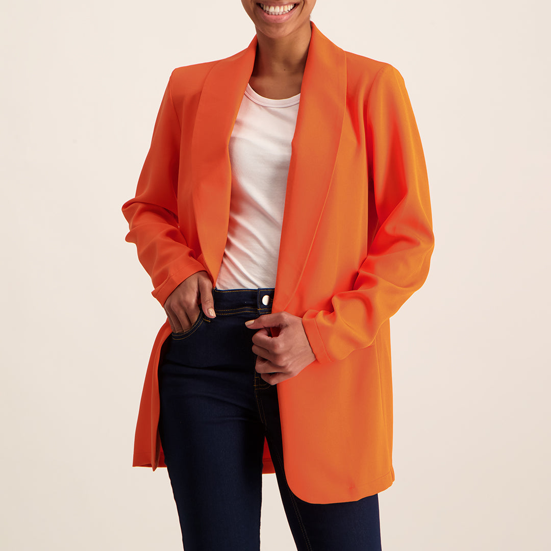 Ladies orange blazer - Fashion Fusion 199.99 Fashion Fusion