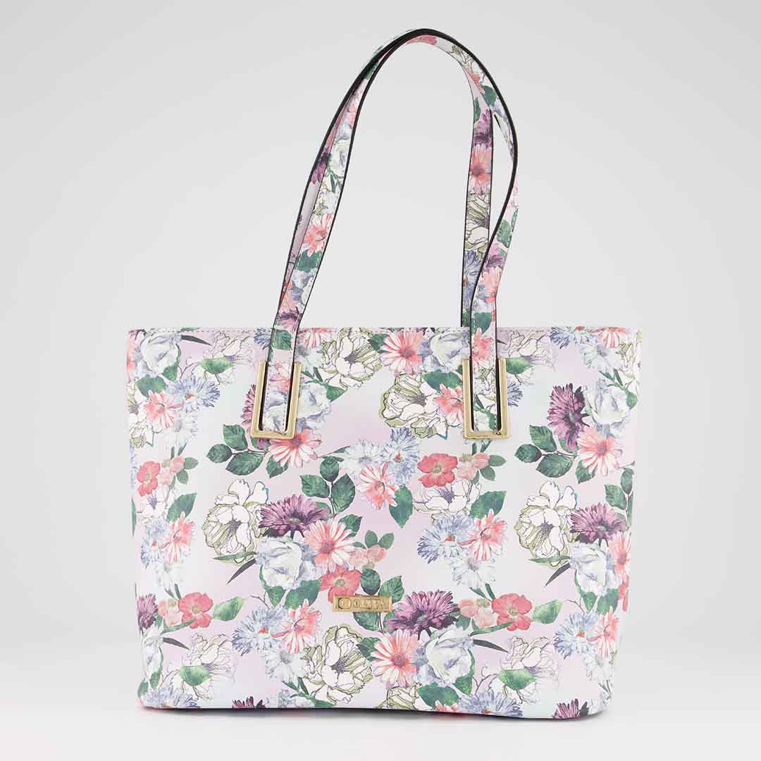 Floral Tote Handbag - Fashion Fusion 269.00 Fashion Fusion