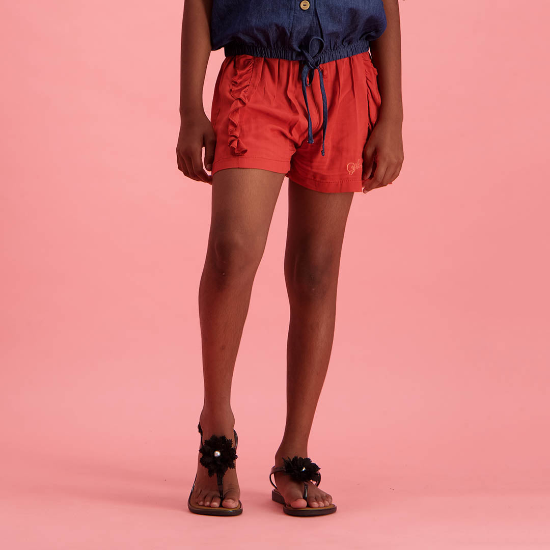 Ciarra Rust Shorts - Fashion Fusion 49.00 Fashion Fusion