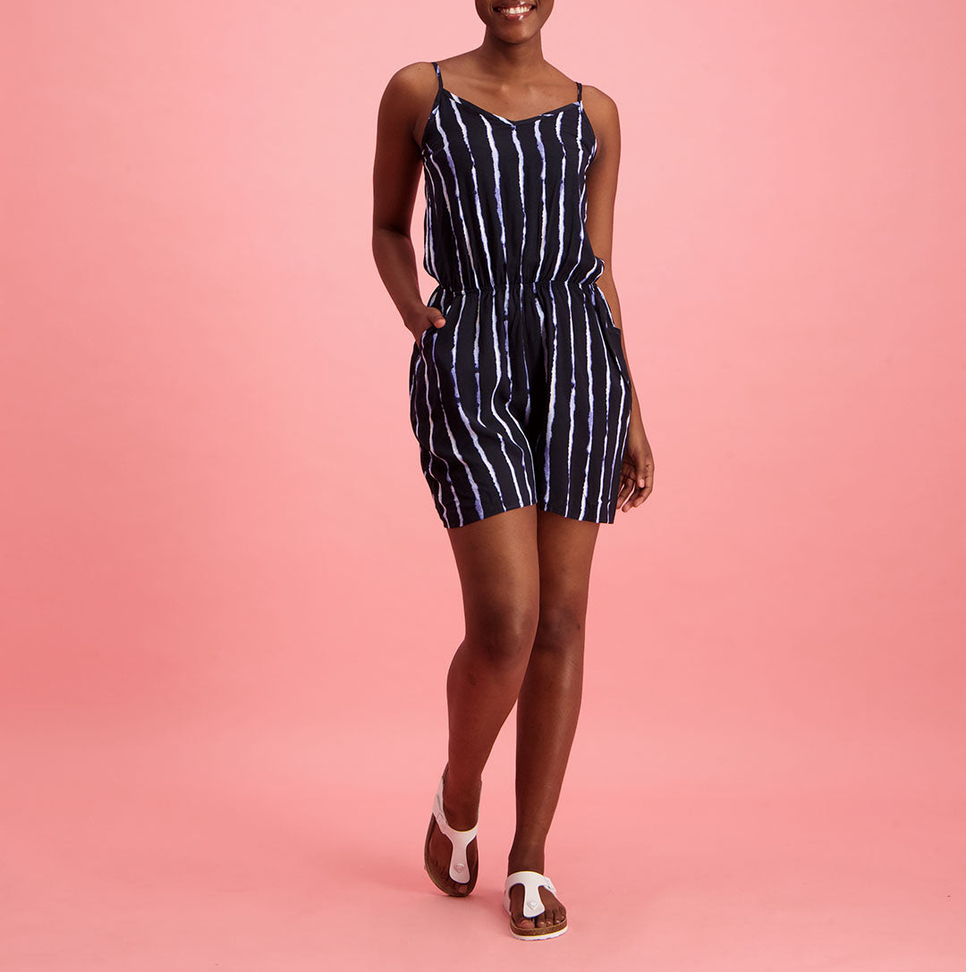 Strappy Short Jumpsuit - Fashion Fusion 69.00 Fashion Fusion