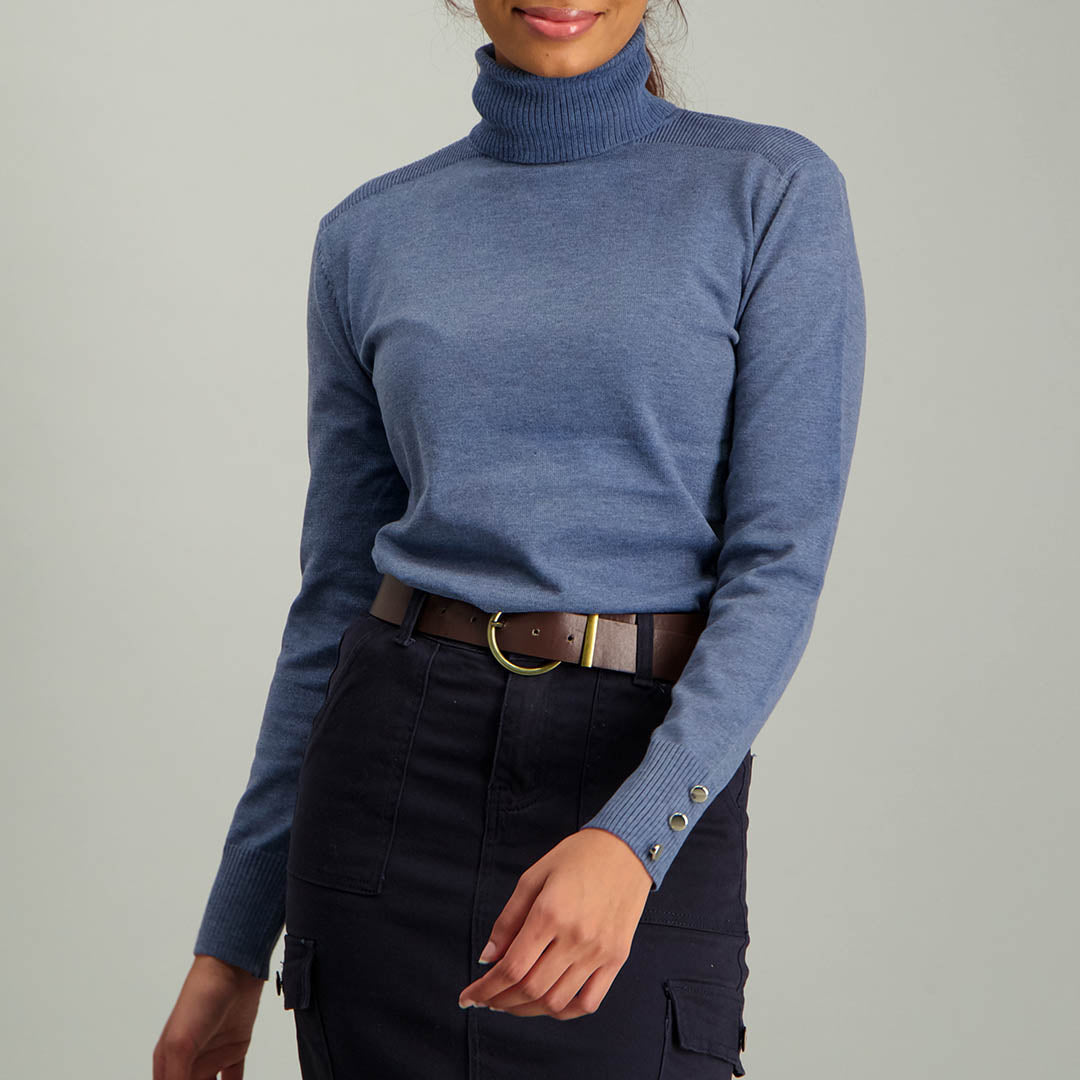 Long Sleeve Polo Neck - Fashion Fusion 119.00 Fashion Fusion