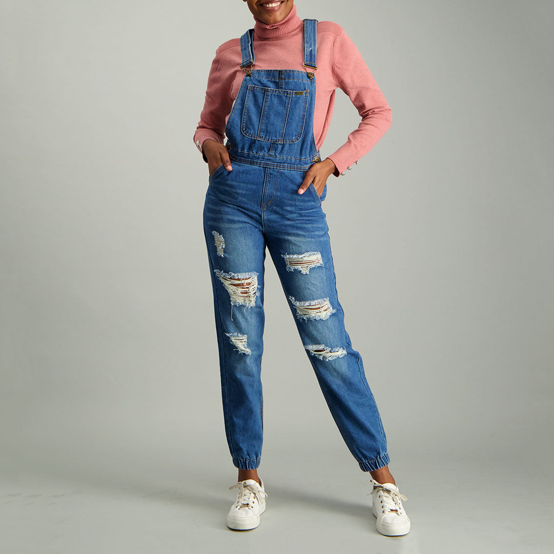 Denim Jumpsuit - Fashion Fusion 169.00 Fashion Fusion