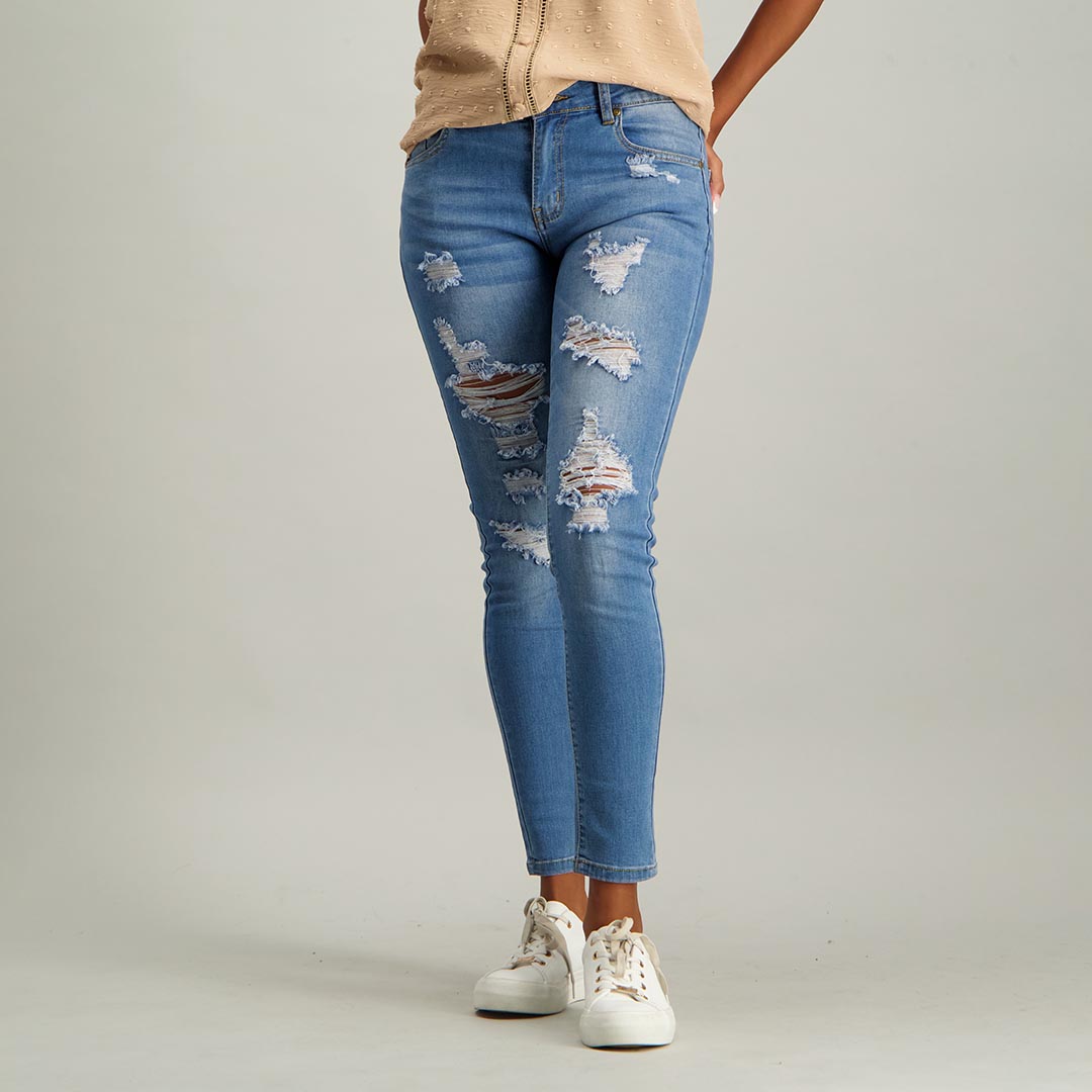 Midrise Detail Jeans - Fashion Fusion 169.00 Fashion Fusion