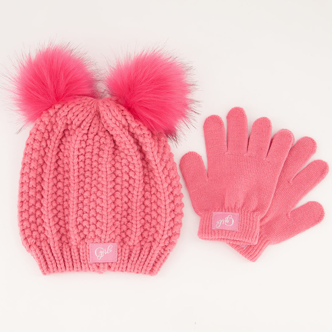 Beanie &amp; Glove Set - Fashion Fusion 69.00 Fashion Fusion