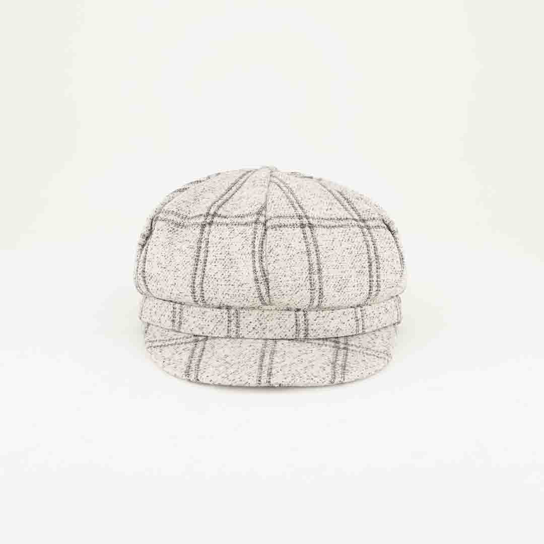 Ciarra Check Baker Boy Hat - Fashion Fusion 69.00 Fashion Fusion