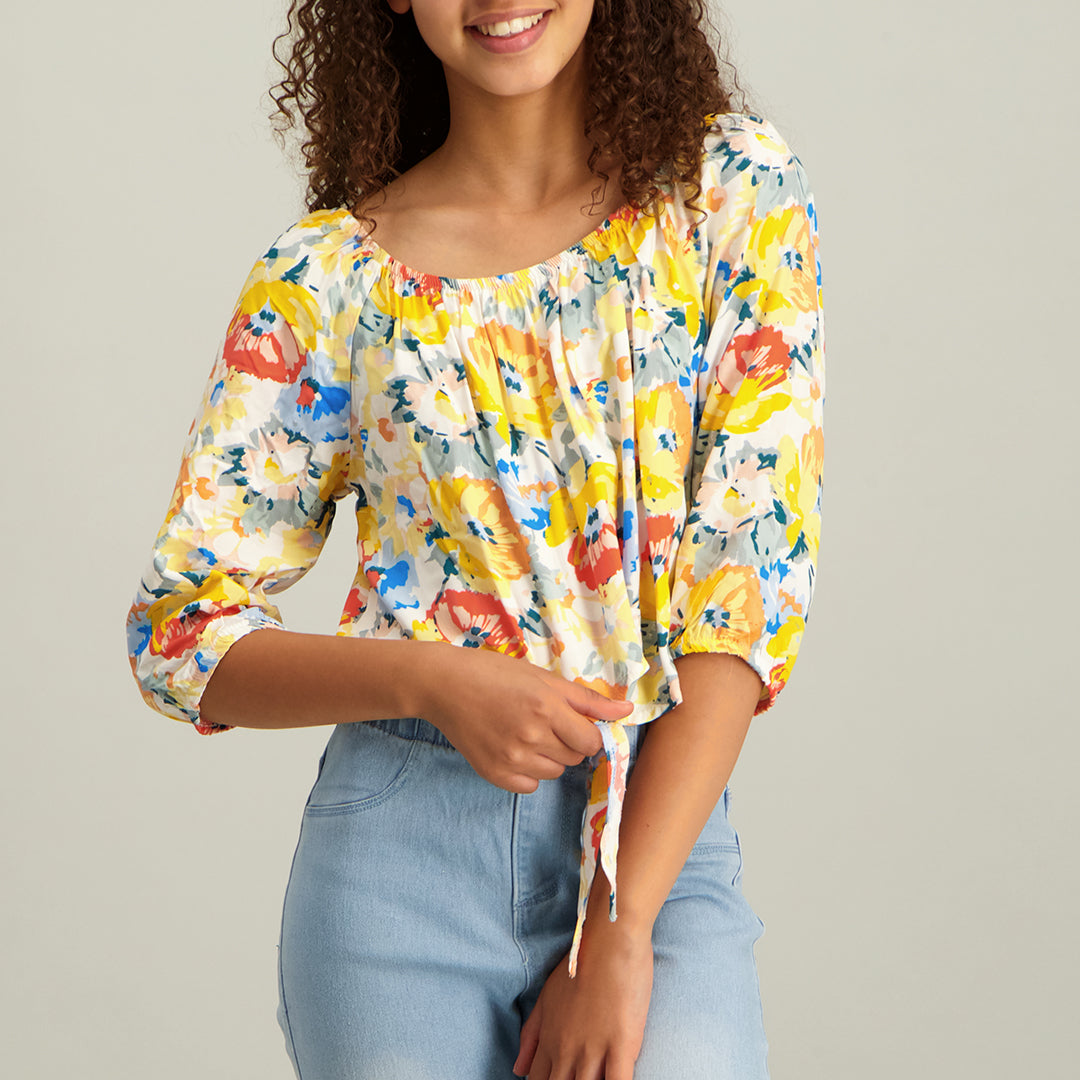 Trb Floral Top - Fashion Fusion 59.00 Fashion Fusion