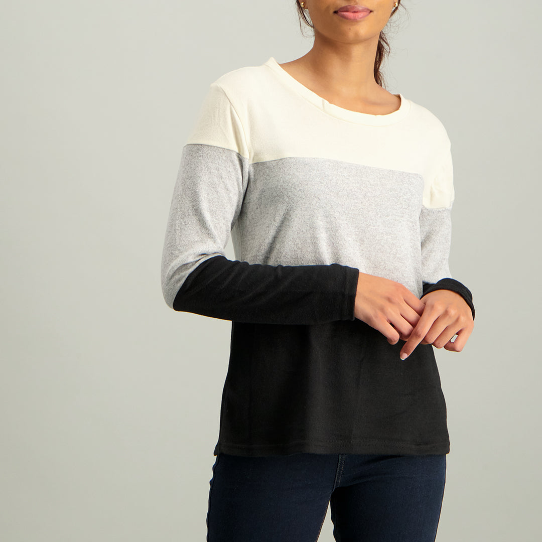 Long Sleeve Sweater - Fashion Fusion 39.00 Fashion Fusion