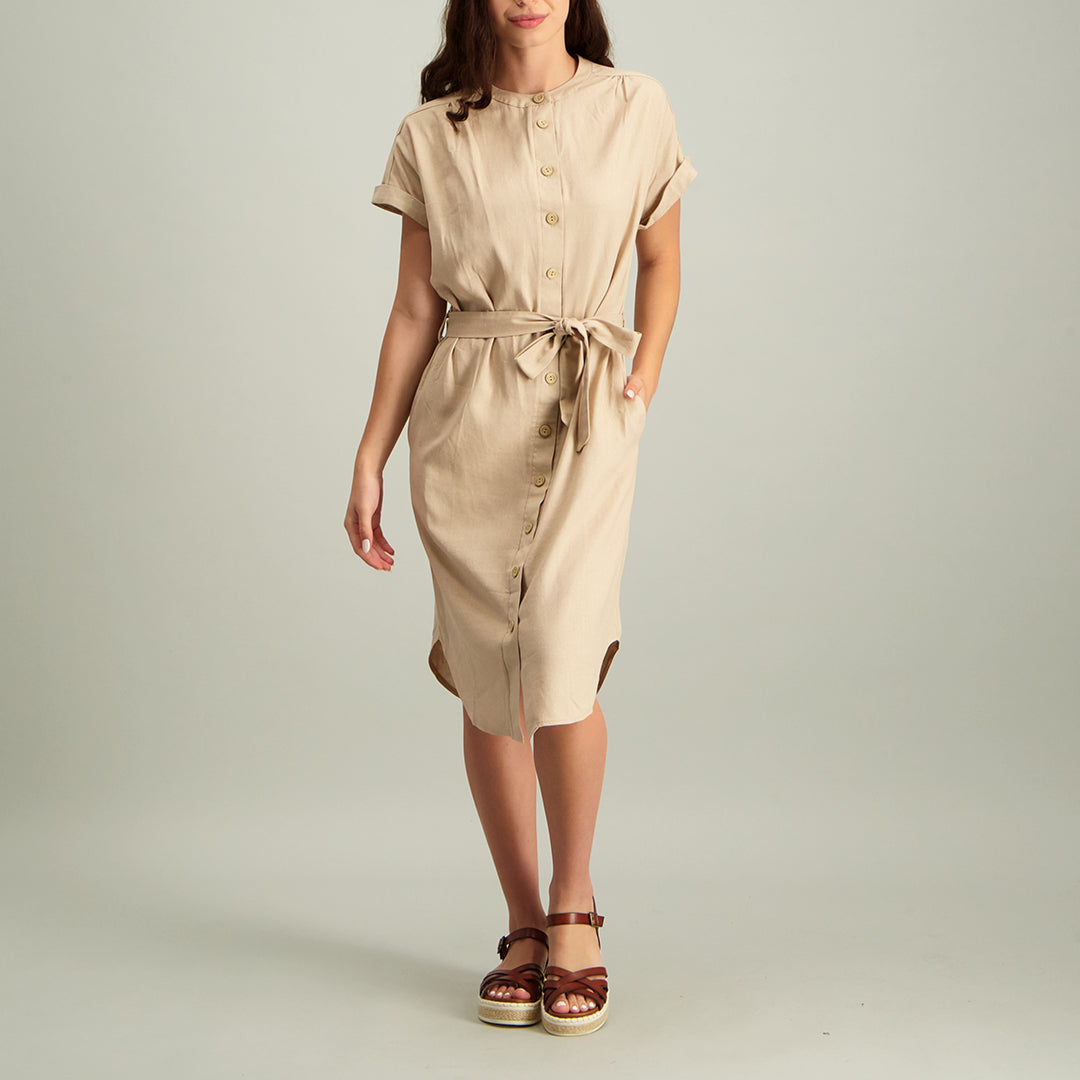 Linen Shirt Dress - Fashion Fusion 349.00 Fashion Fusion