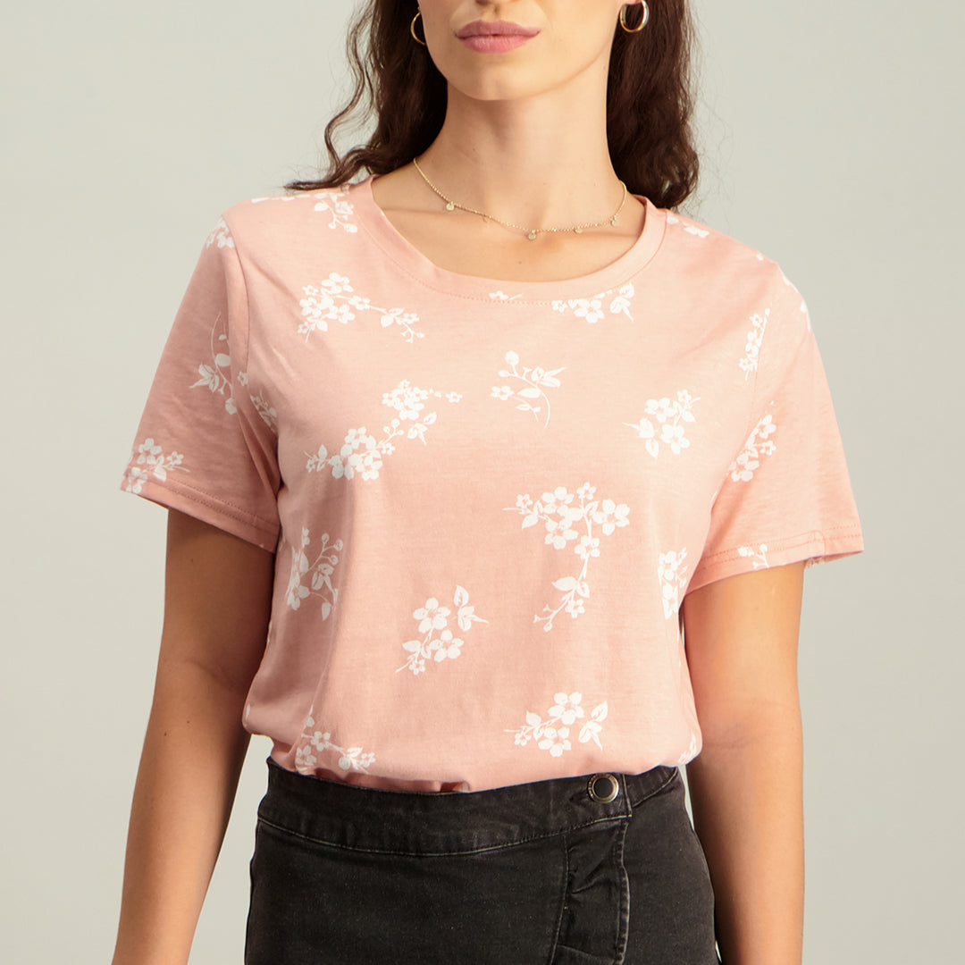 Realbasics Pink T-Shirt - Fashion Fusion 49.00 Fashion Fusion