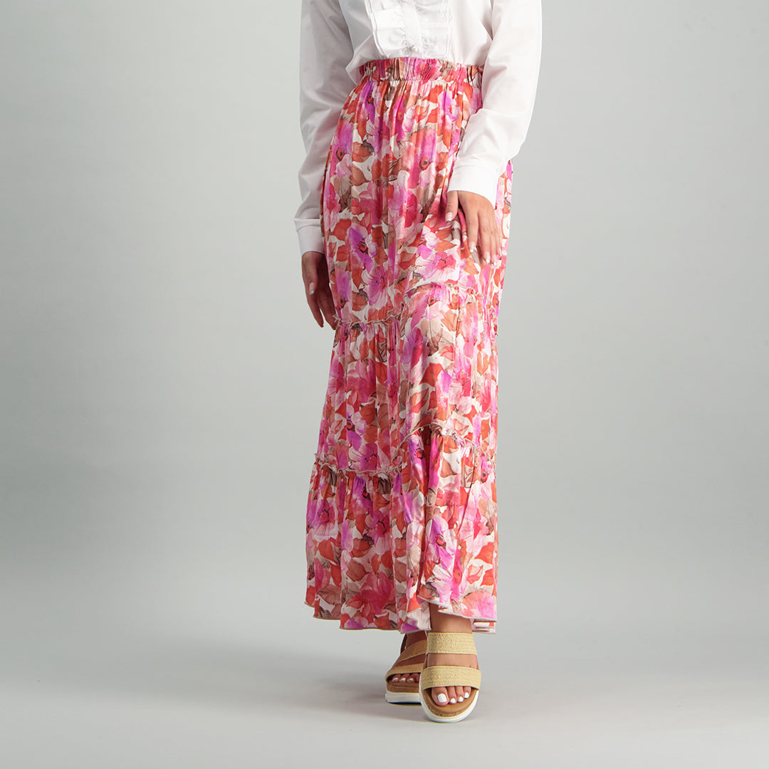 Printed Maxi  Skirt - Fashion Fusion 109.00 Fashion Fusion