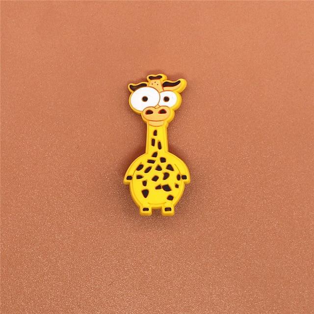 giraffe croc charm