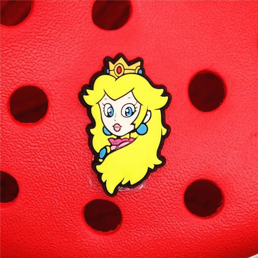 peach croc charm