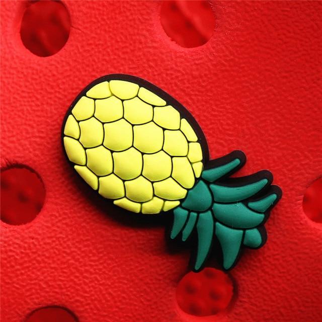 pineapple croc charm