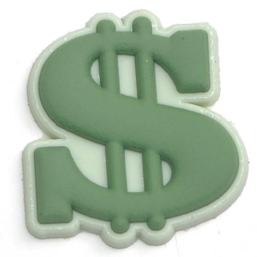 dollar sign croc charm