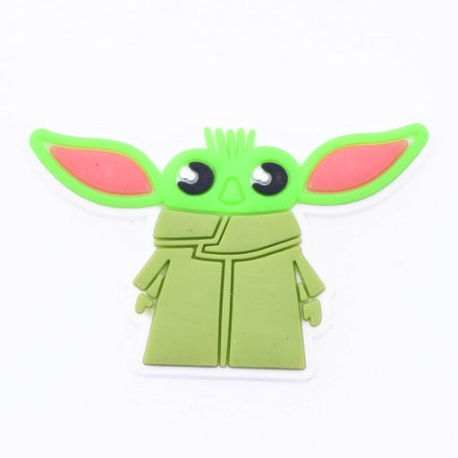 baby yoda croc charm