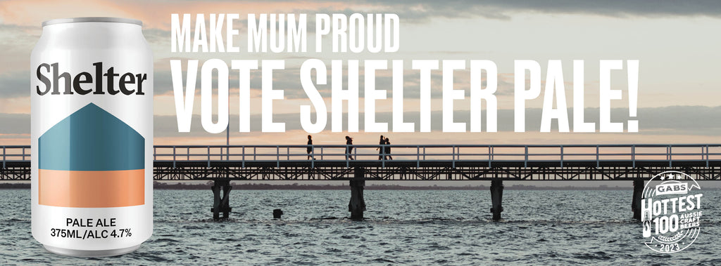 Vote for Shelter Pale Ale imagery
