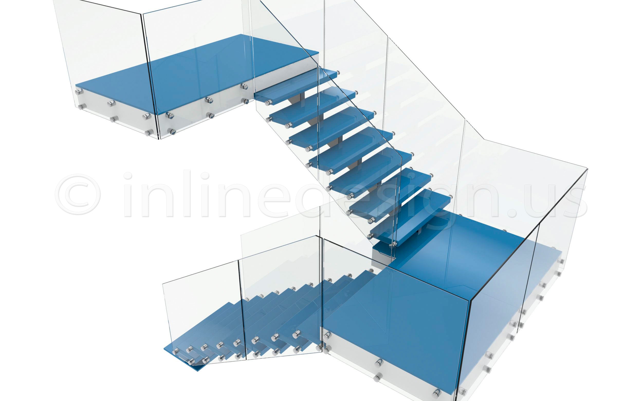 floating stairs mono stringer