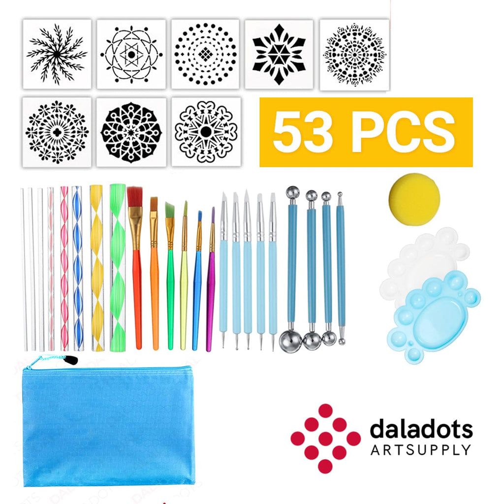 38 Pcs Mandala Dotting Tools Kit - Rock Dotting Kit – Daladots