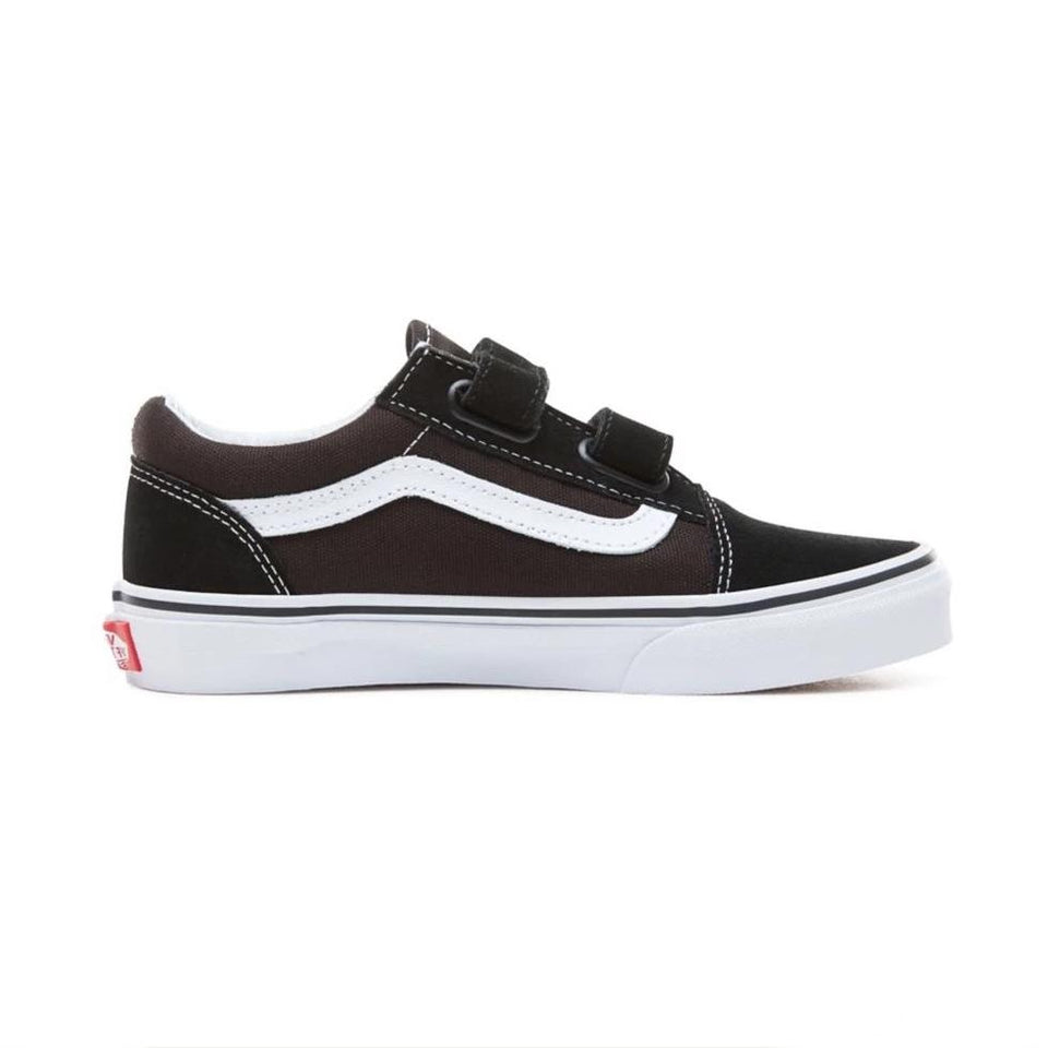 old skool v vans black