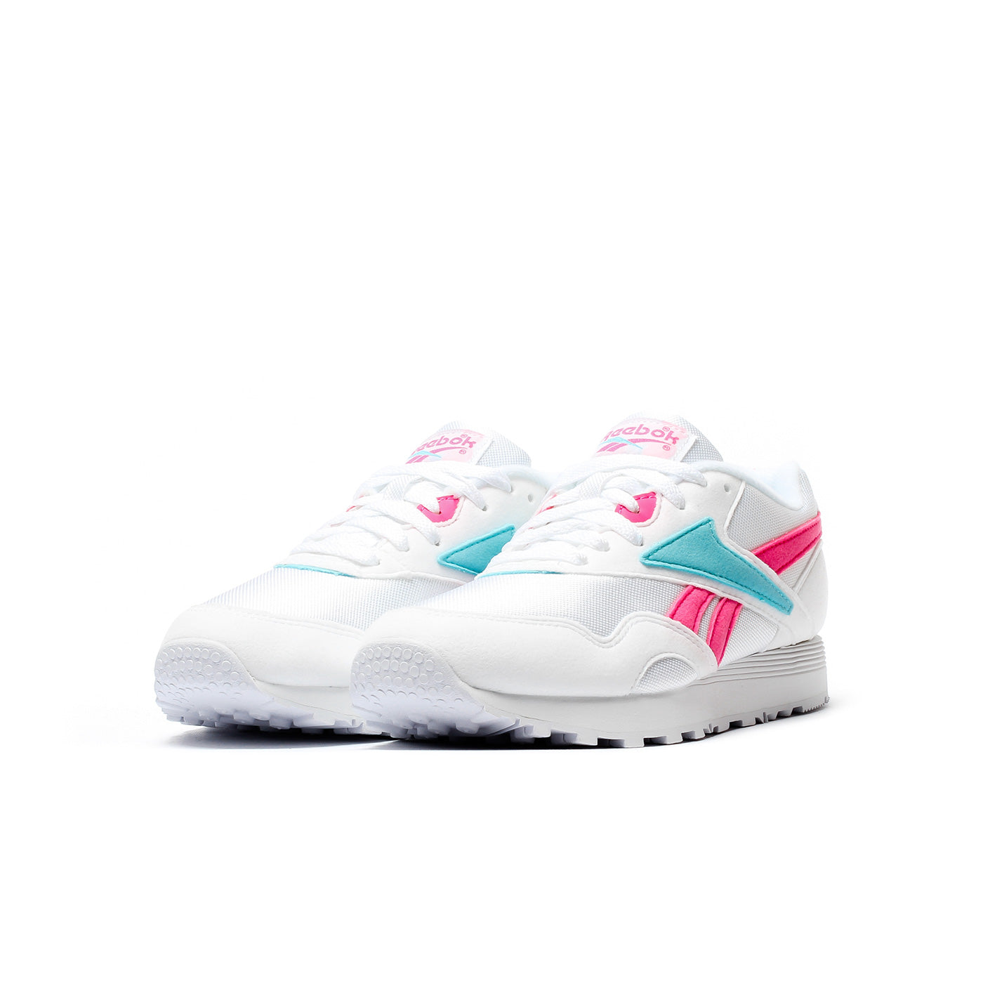 reebok pink and blue