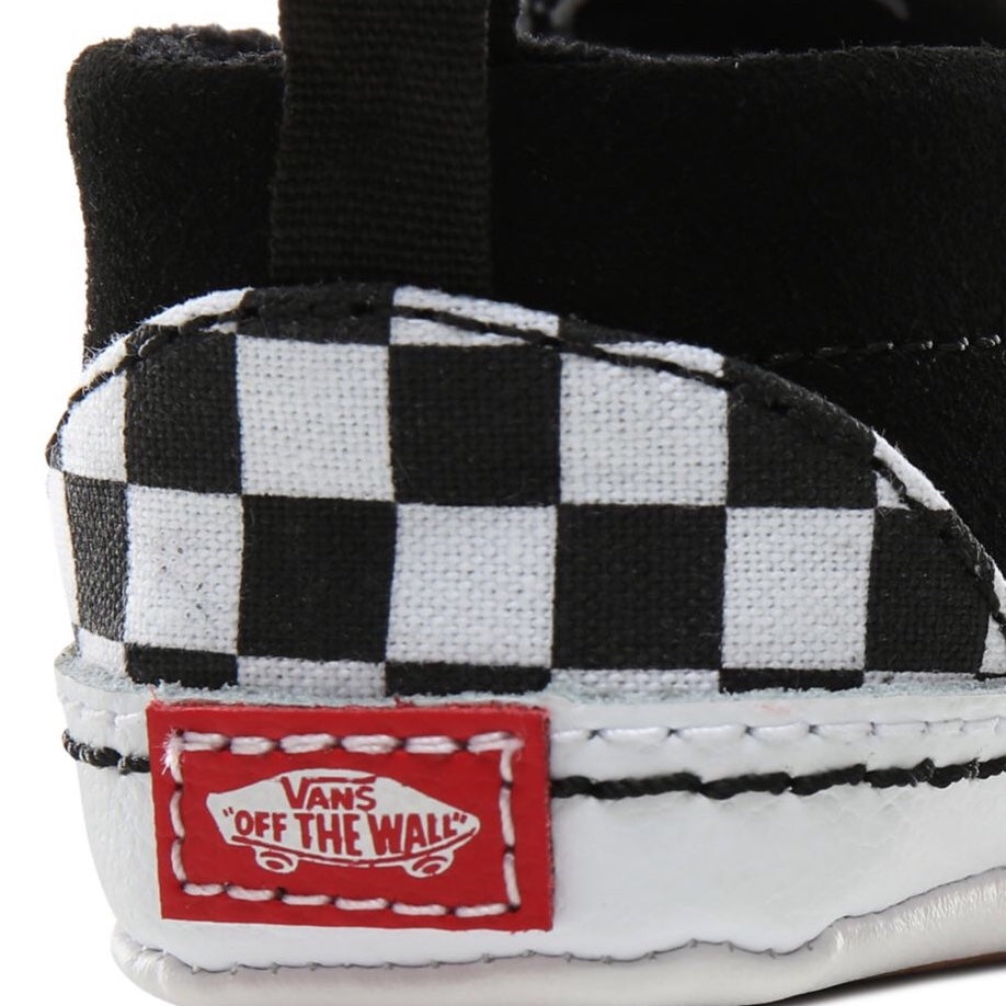 vans infant checkerboard slip on