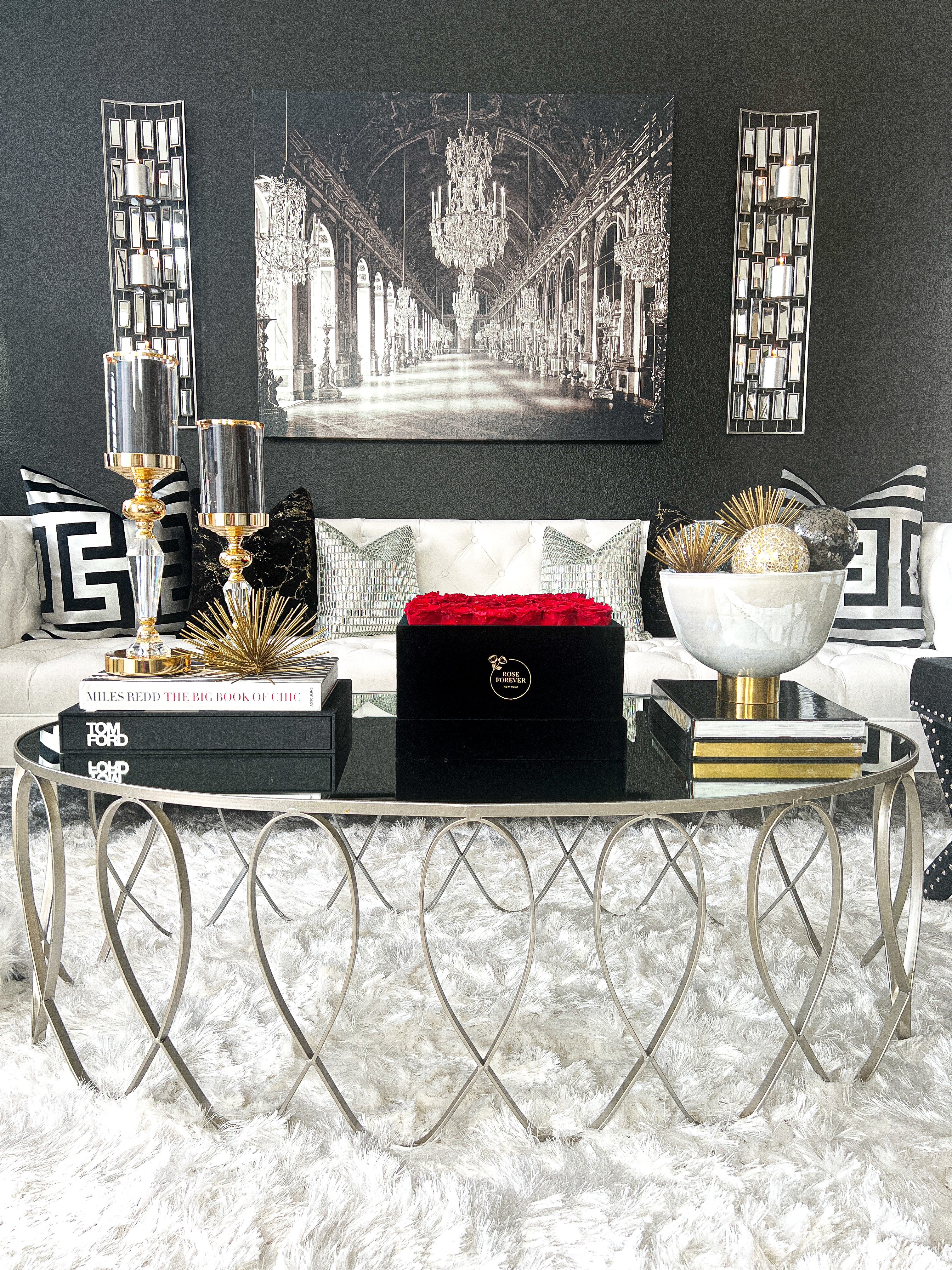 The Coco Pillow in Black, Gold, & White – Studio Luxe by Wendy Wittwer  Design