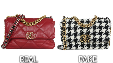 Real or Fake? Chanel 19 Classic Flap Bag – My Closet Rocks