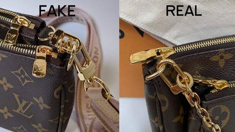 How to Spot a fake Louis Vuitton Multicolore Pochette Accessoires